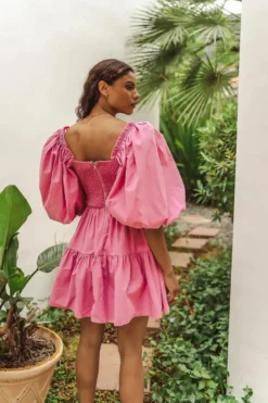 Litzy Mini Dress In Pink