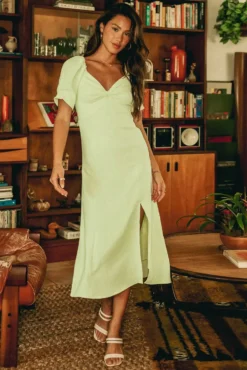 Halston Dress In Green