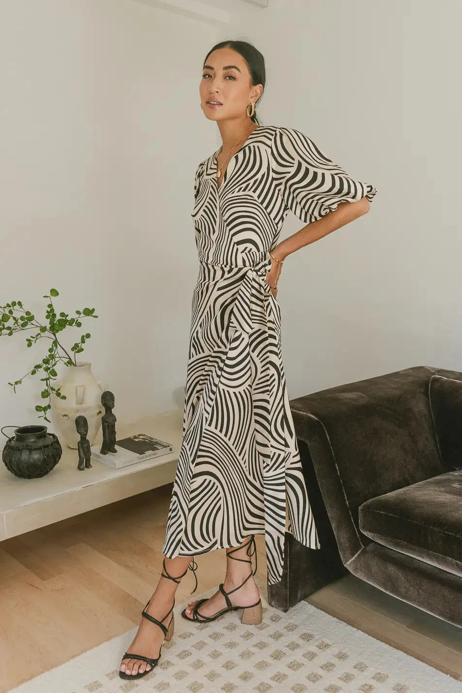 Michaela Printed Dress - Image 4