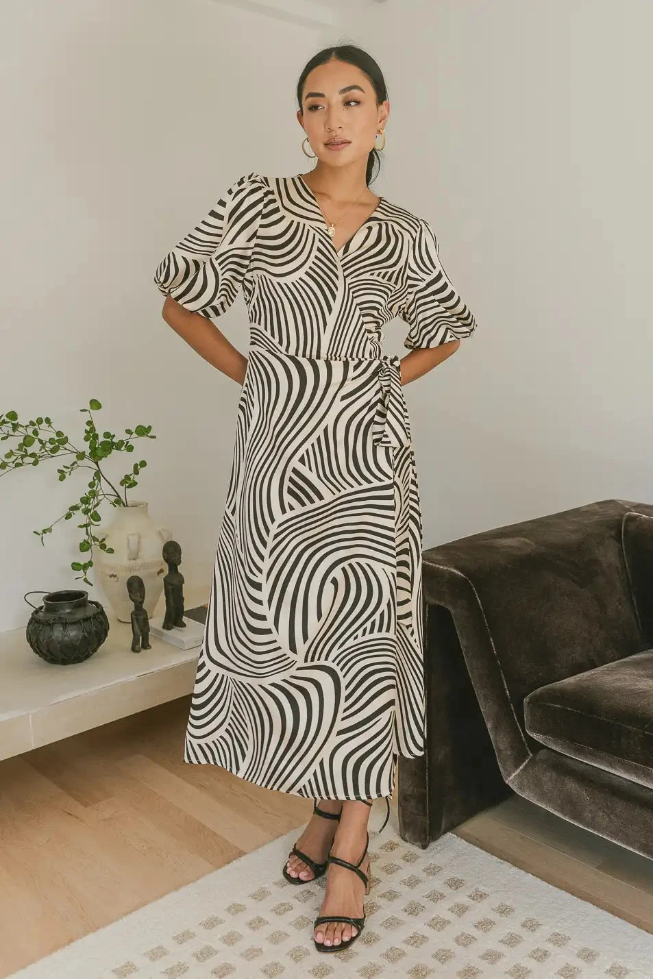 Michaela Printed Dress - Image 2