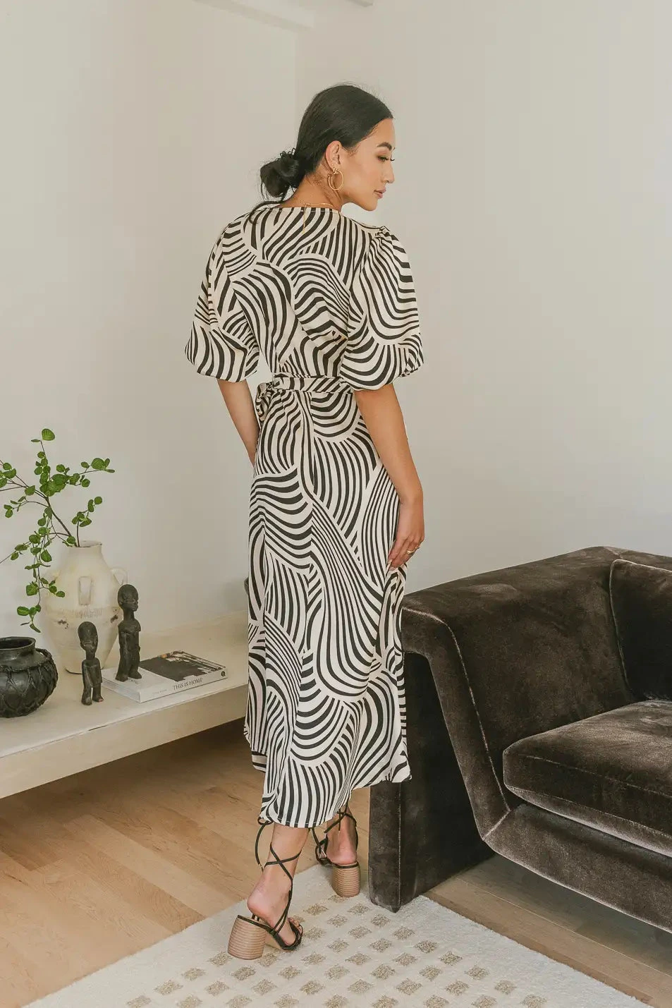 Michaela Printed Dress - Image 6