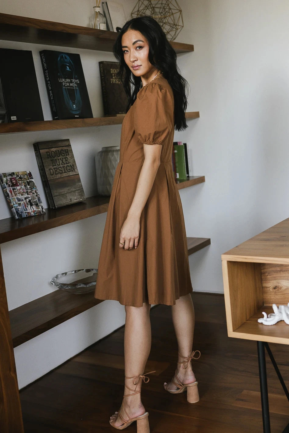 Florence Puff Sleeve Dress - FINAL SALE - Image 3