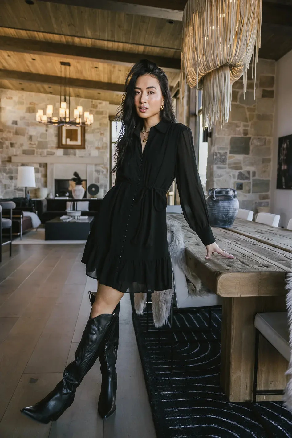 Gabriella Button Up Dress