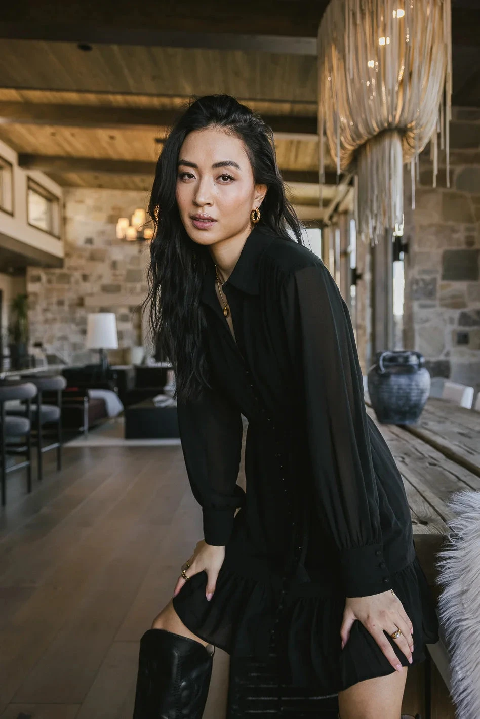 Gabriella Button Up Dress - Image 5