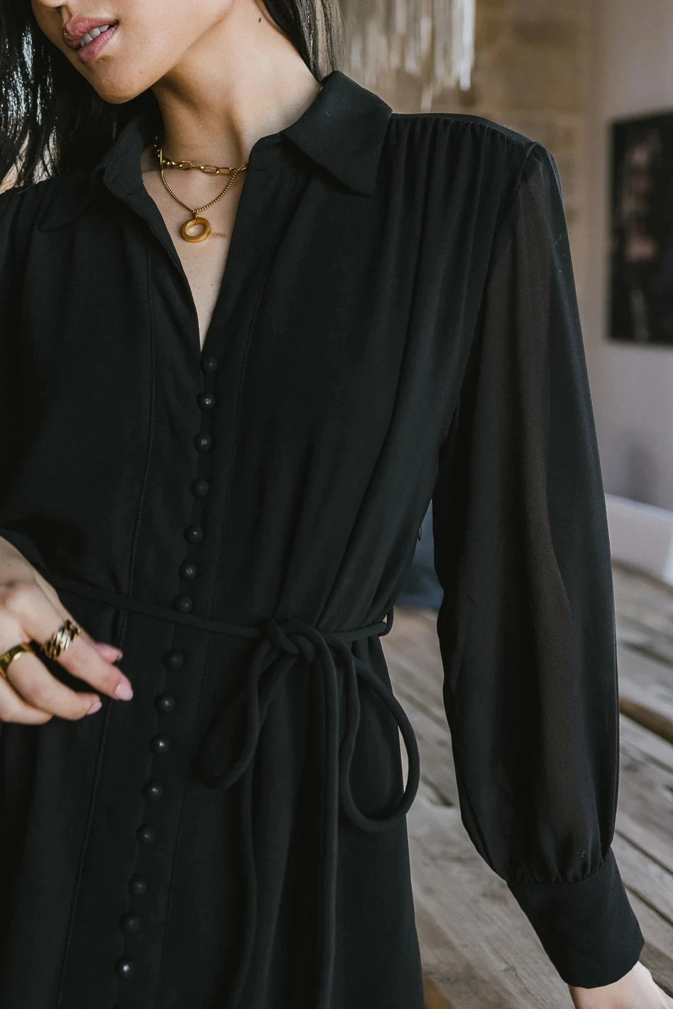 Gabriella Button Up Dress - Image 2