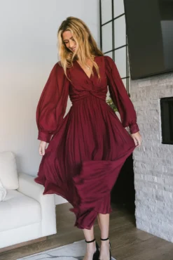 Brynlee Twist Front Dress