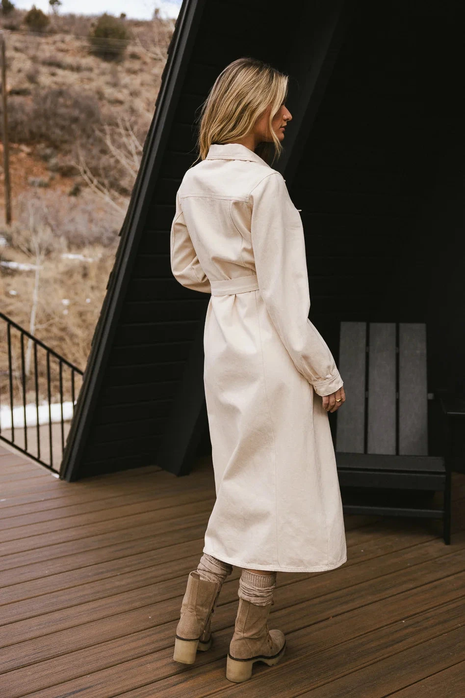 Maggie Denim Dress - Image 5