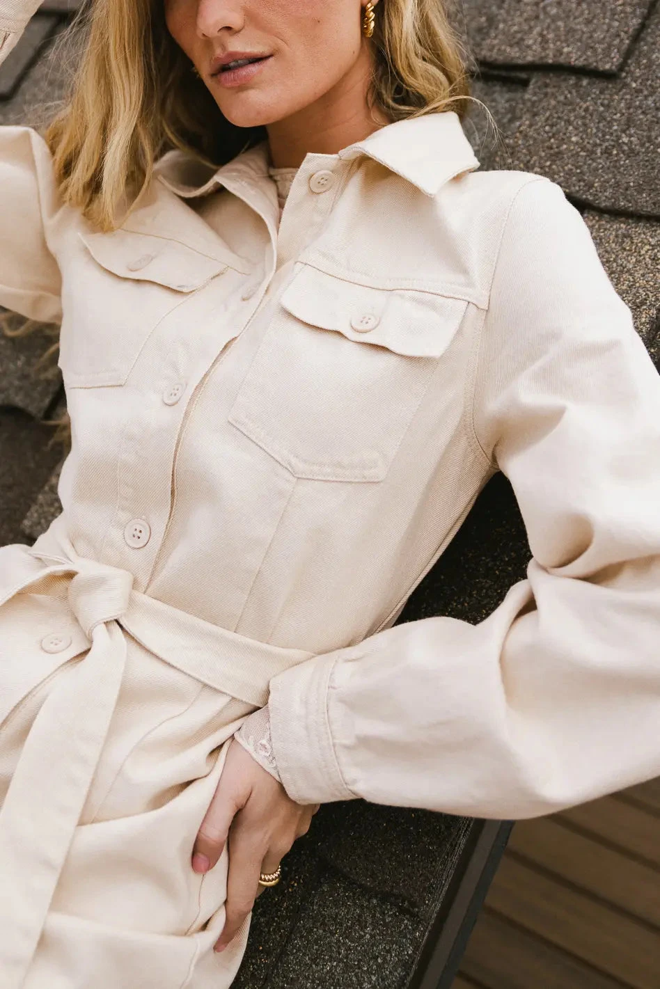 Maggie Denim Dress - Image 4