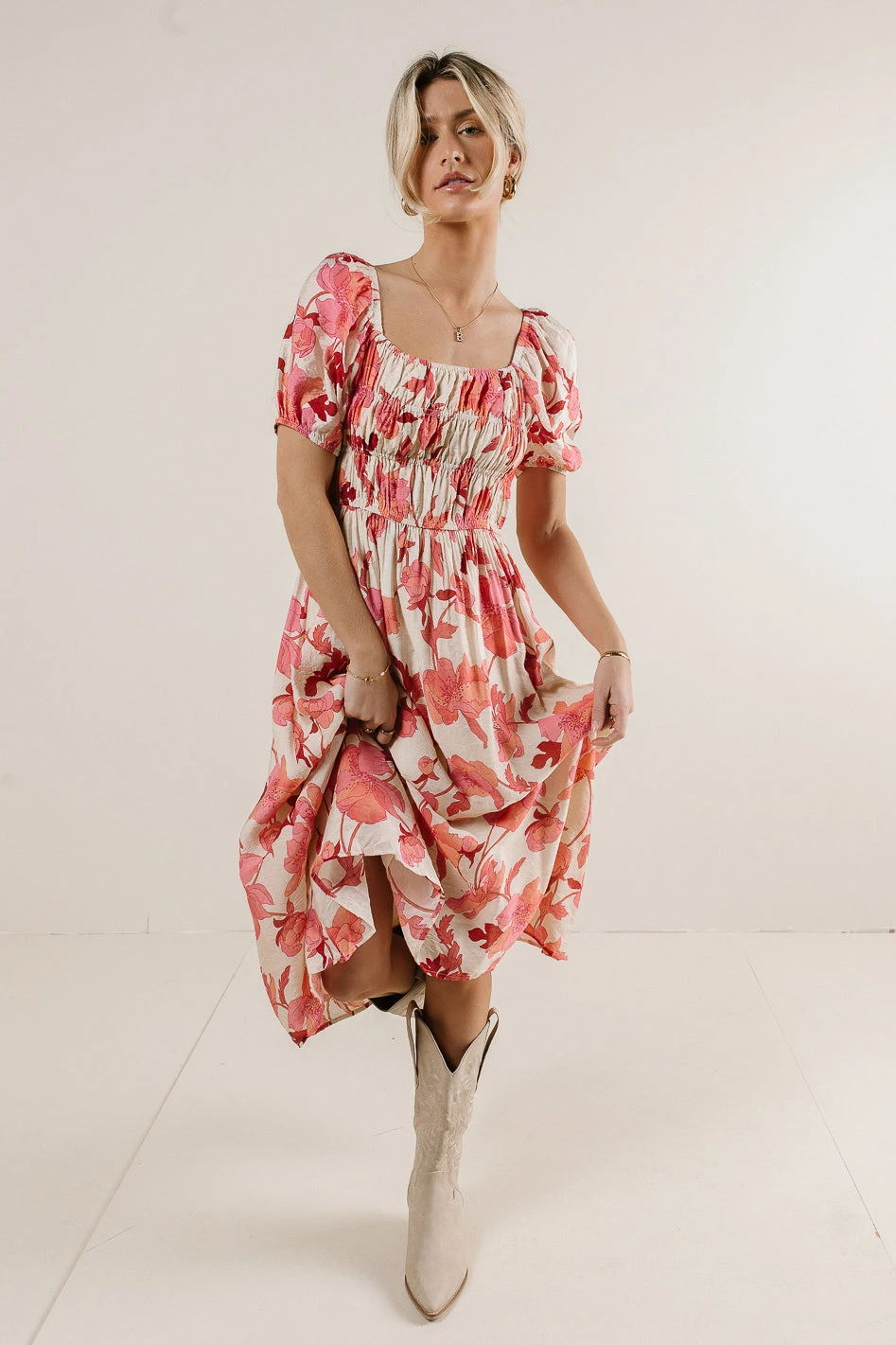 Falling For You Midi Dress - Image 4