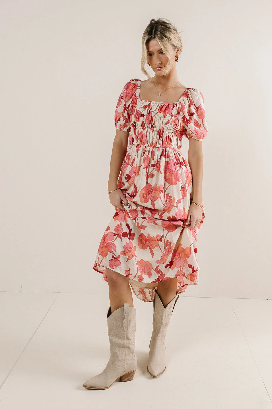 Falling For You Midi Dress - Image 2