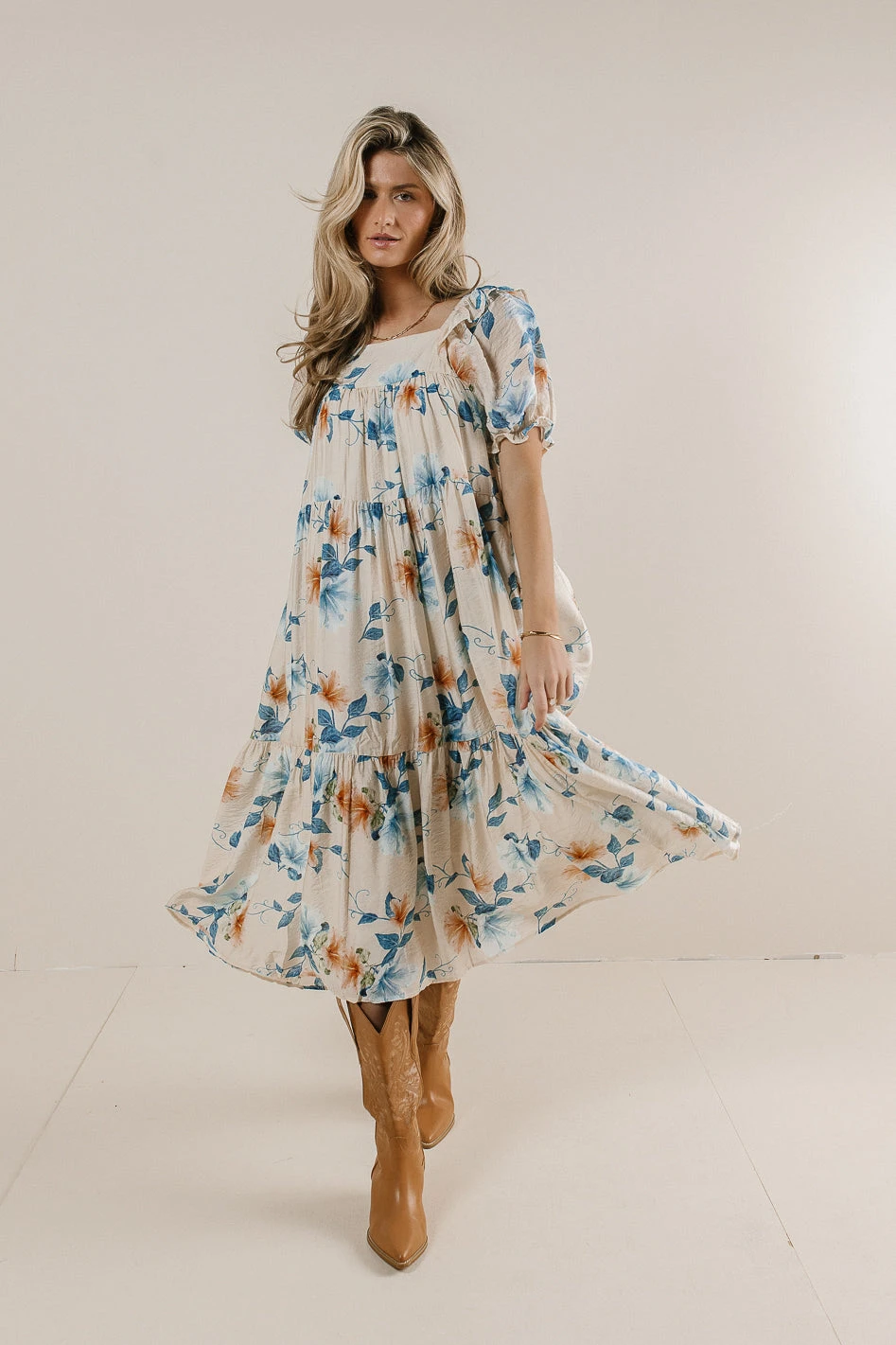 Retta Floral Dress - Image 3