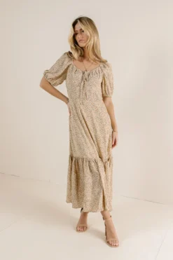 Indira Ditsy Floral Dress