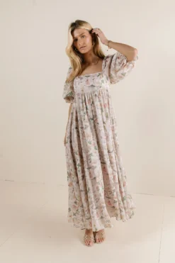 Chasing A Feeling Dress In Blush