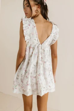 Cherry Blossom Babydoll Dress