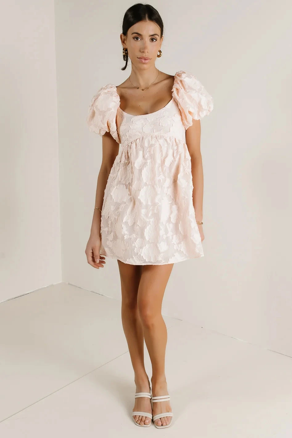McKell Floral Babydoll Dress - Image 3