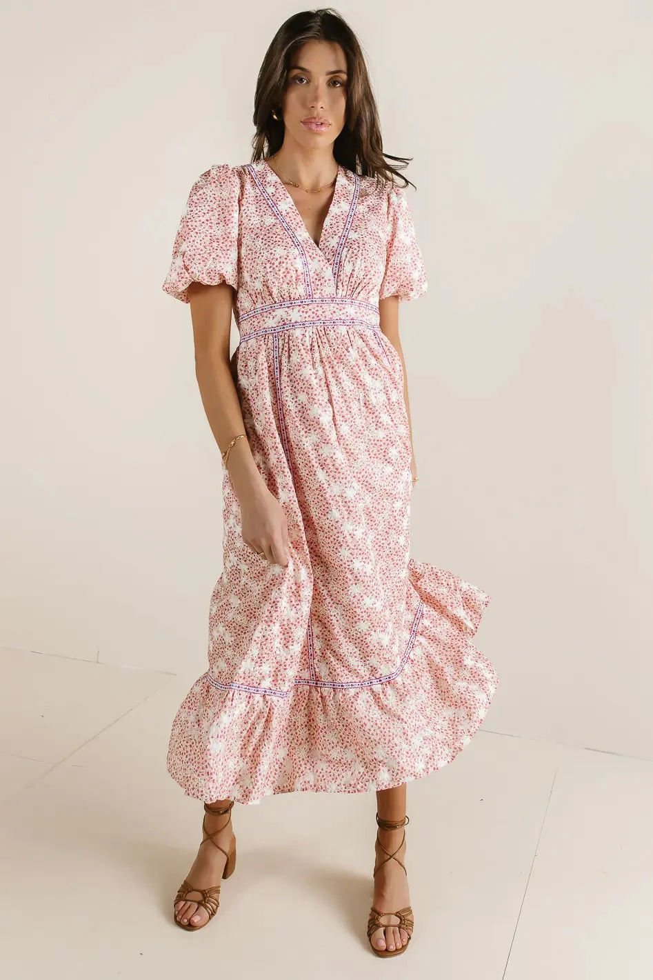 Kamree Floral Embroidered Dress - Image 5