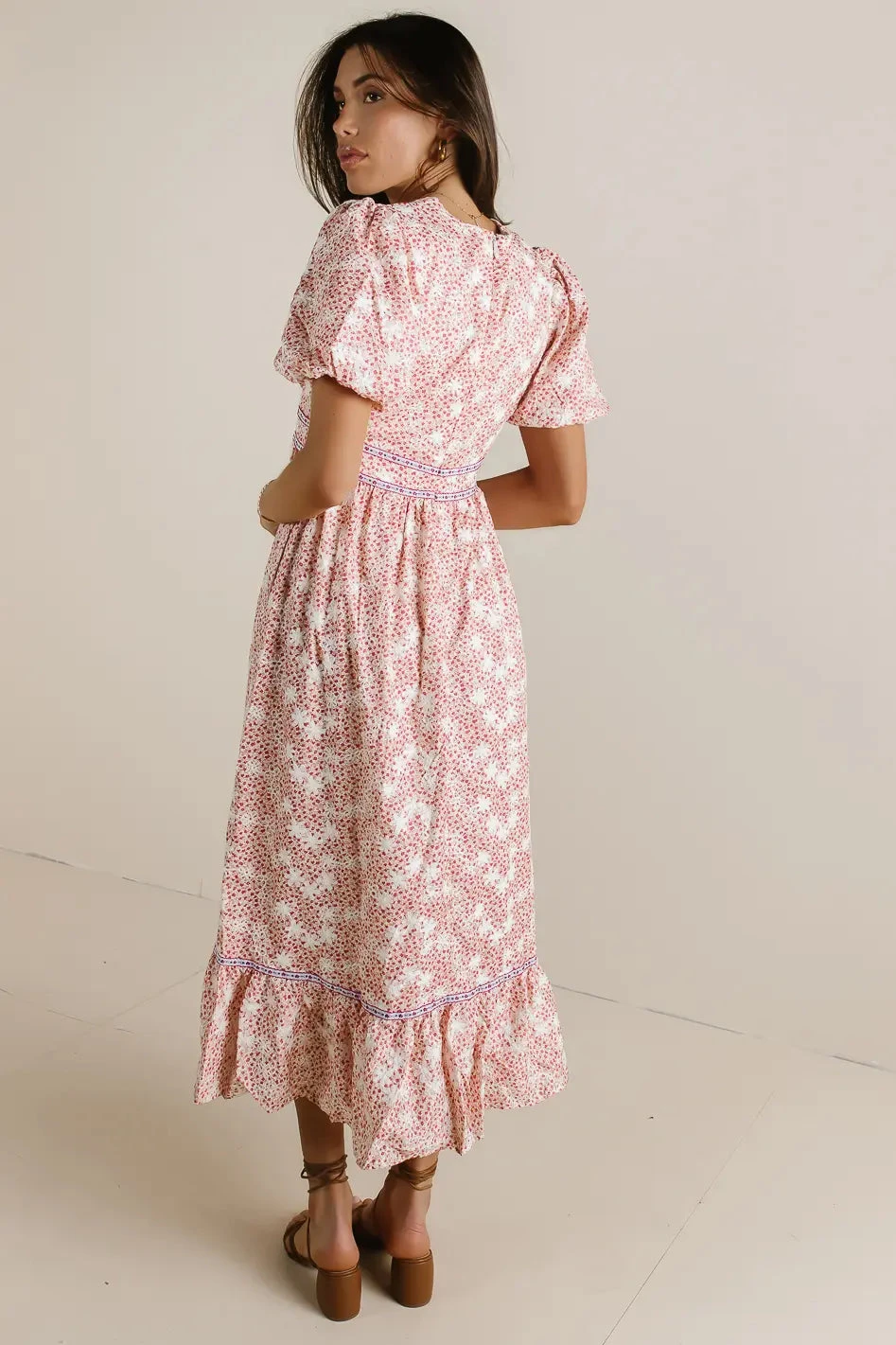 Kamree Floral Embroidered Dress - Image 3