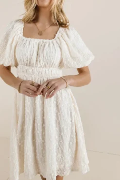 Aniston Textured Mini Dress