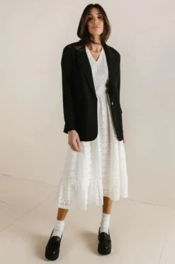 Kyomi Floral Lace Dress