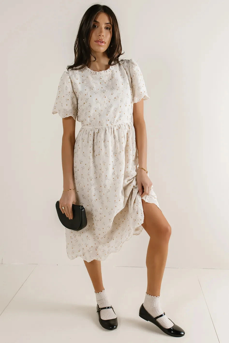 Rise And Shine Embroidered Dress - Image 4