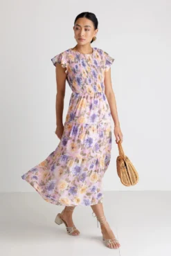 Here Comes The Sun Dress In Blush