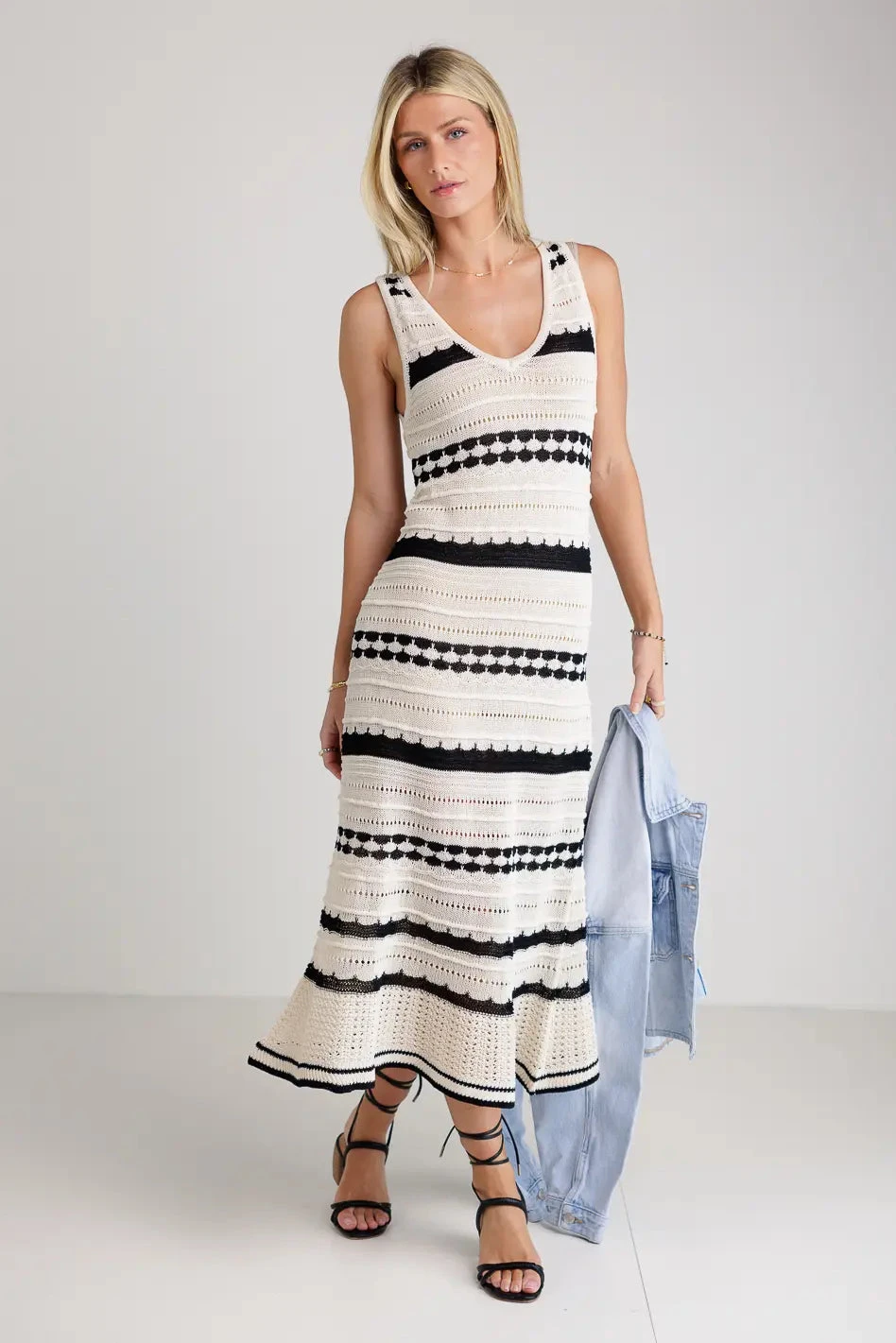 Stephanie Crochet Dress - Image 3