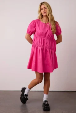 Royce Mini Dress In Pink