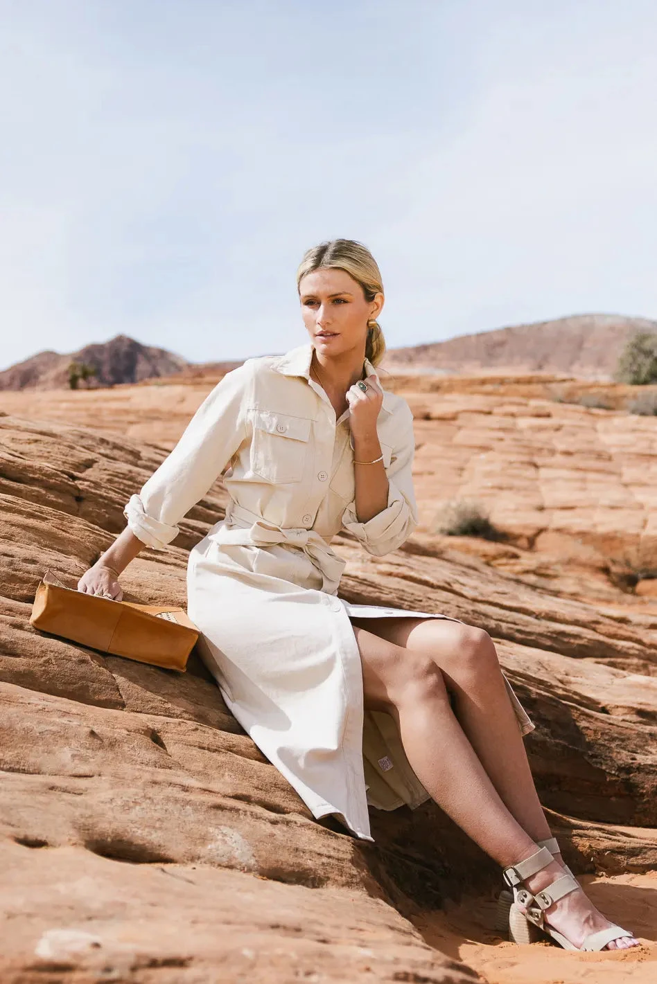 Maggie Denim Dress - Image 2