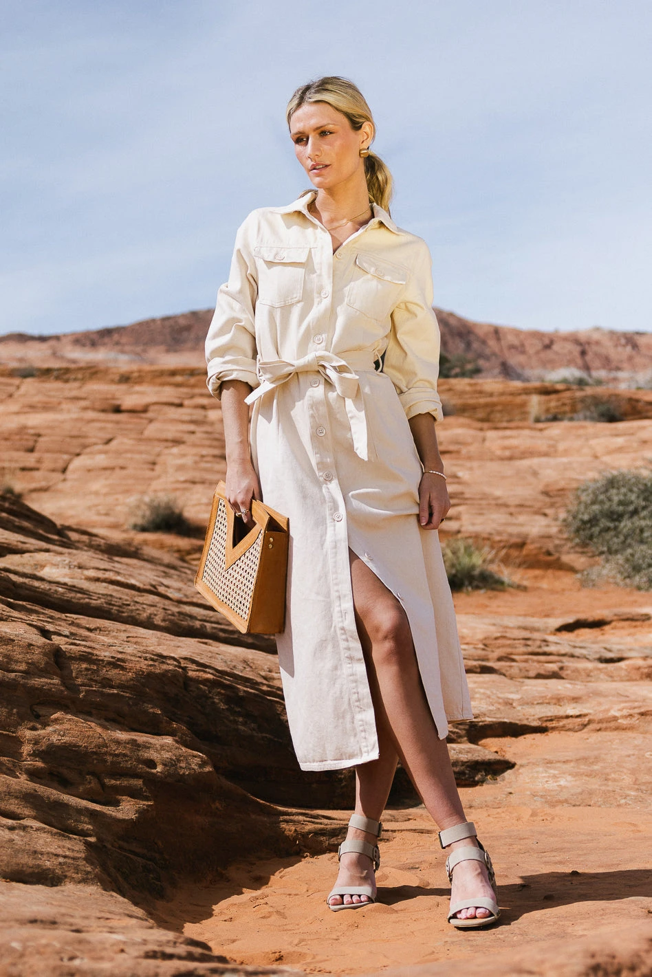 Maggie Denim Dress - Image 3