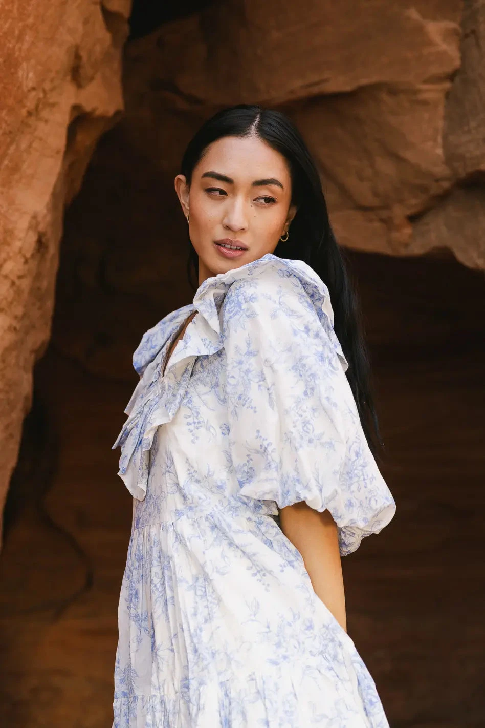 Nellie Floral Mini Dress - Image 4