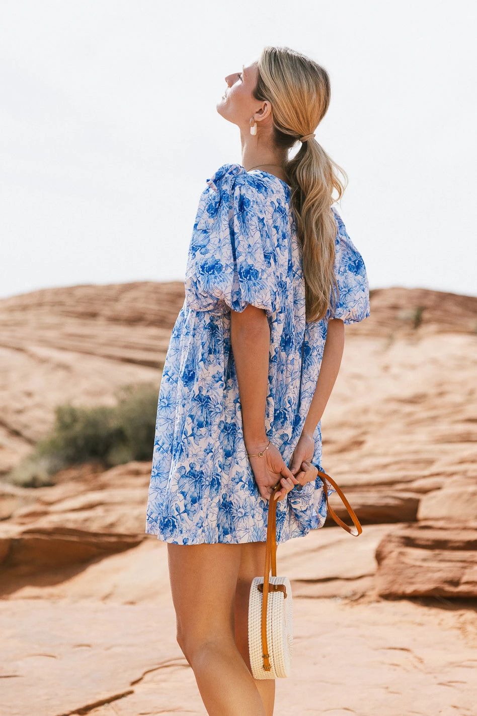 Rae Floral Mini Dress - Image 2