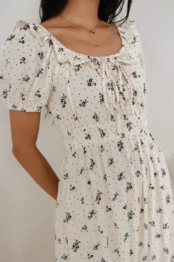 Sloan Printed Midi Dress