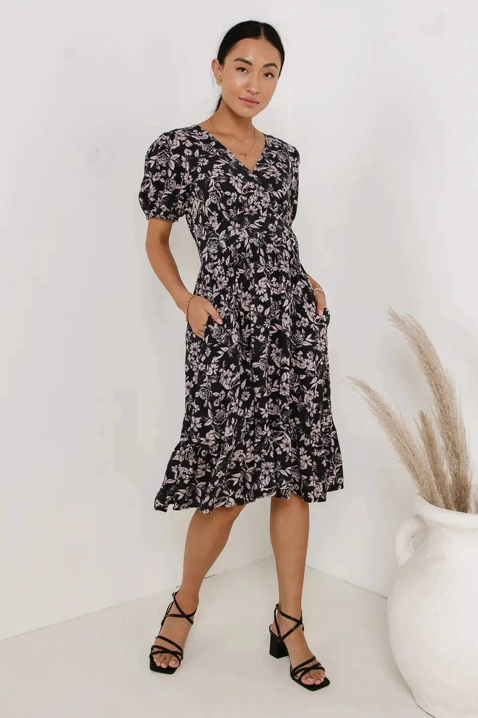 Oriana Floral Dress - Image 2