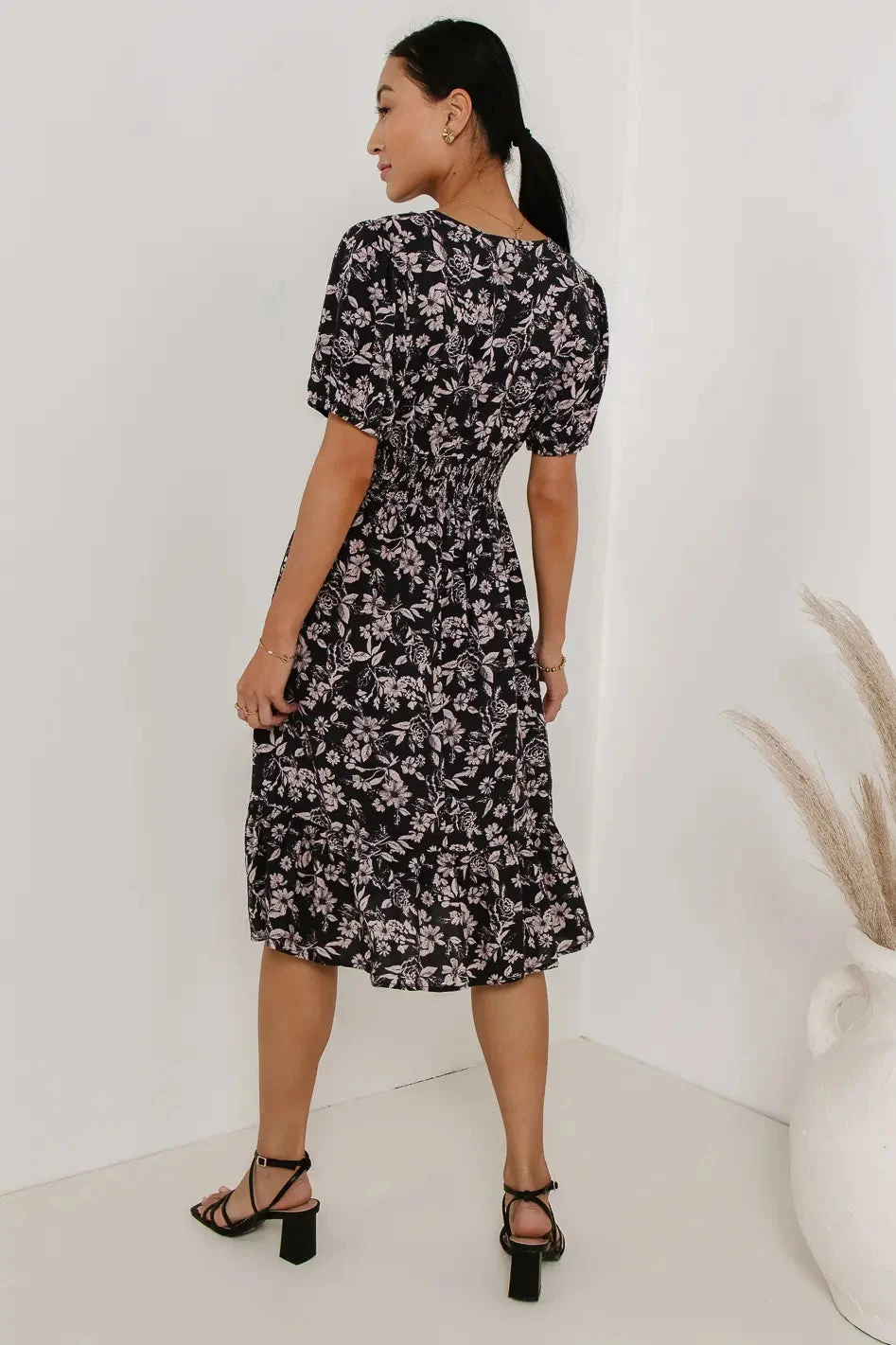 Oriana Floral Dress - Image 3