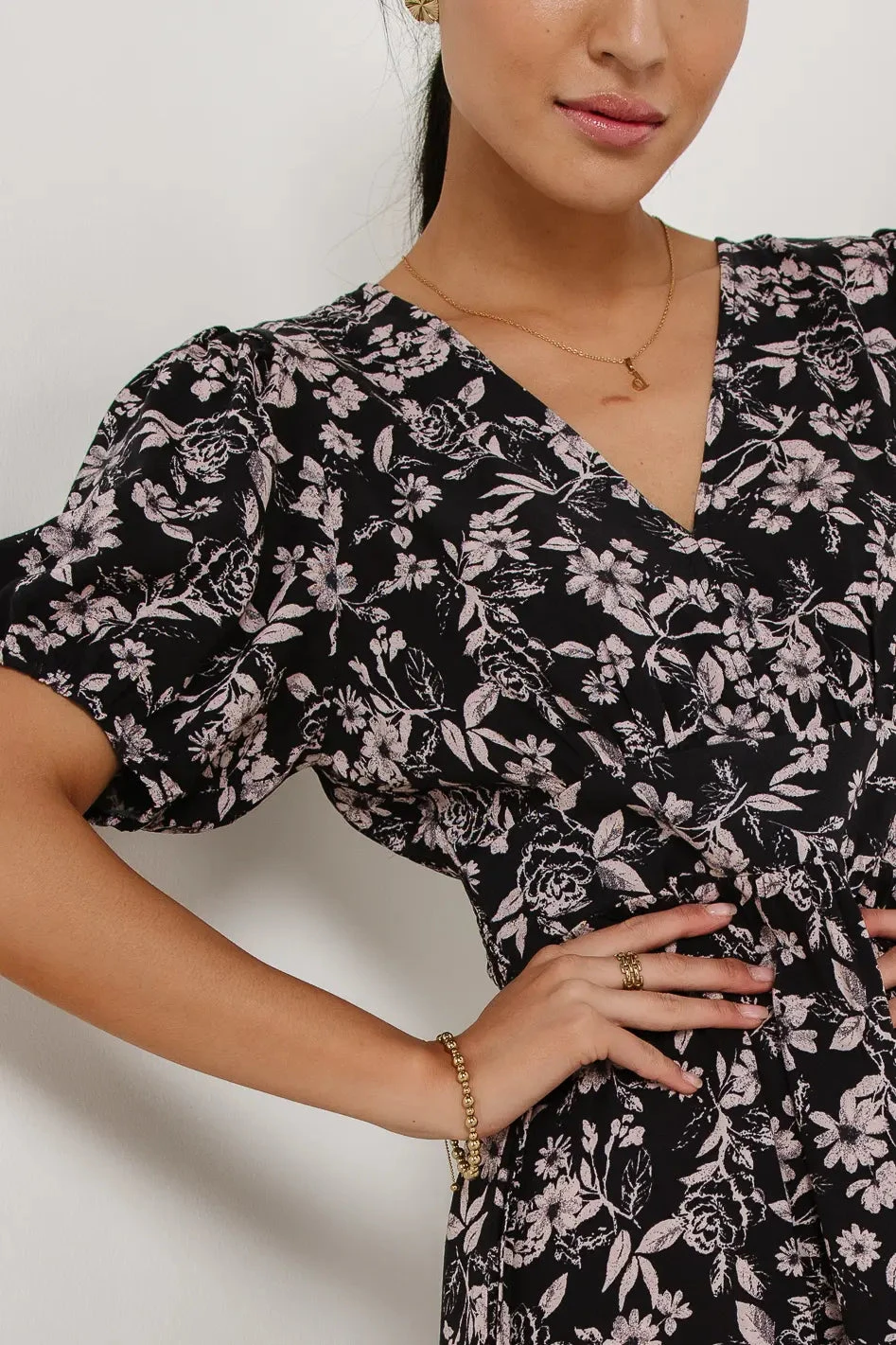 Oriana Floral Dress - Image 4