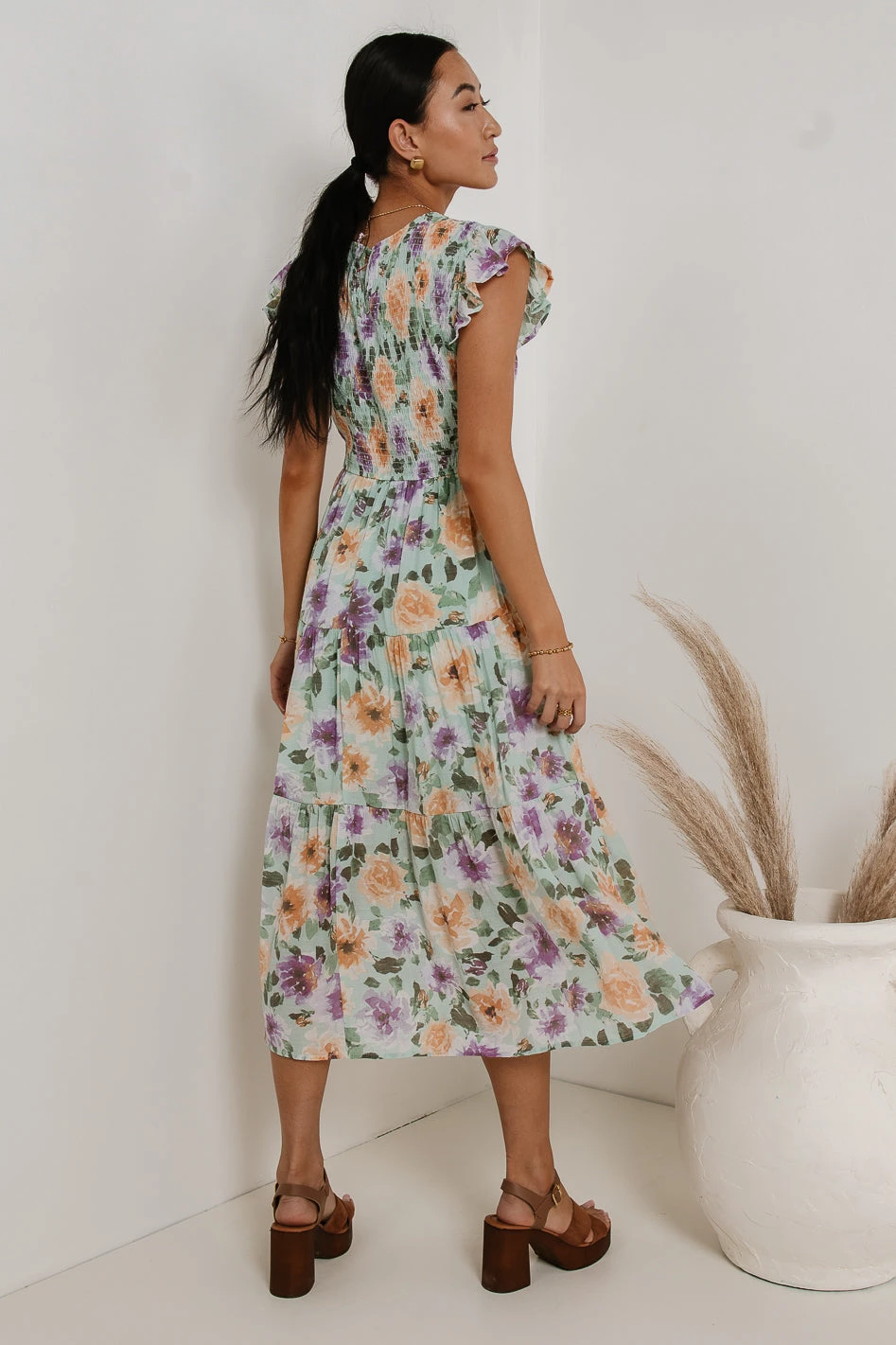 Here Comes The Sun Dress In Mint - Image 5