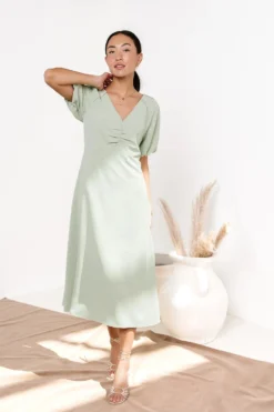 Maeve Midi Dress In Mint